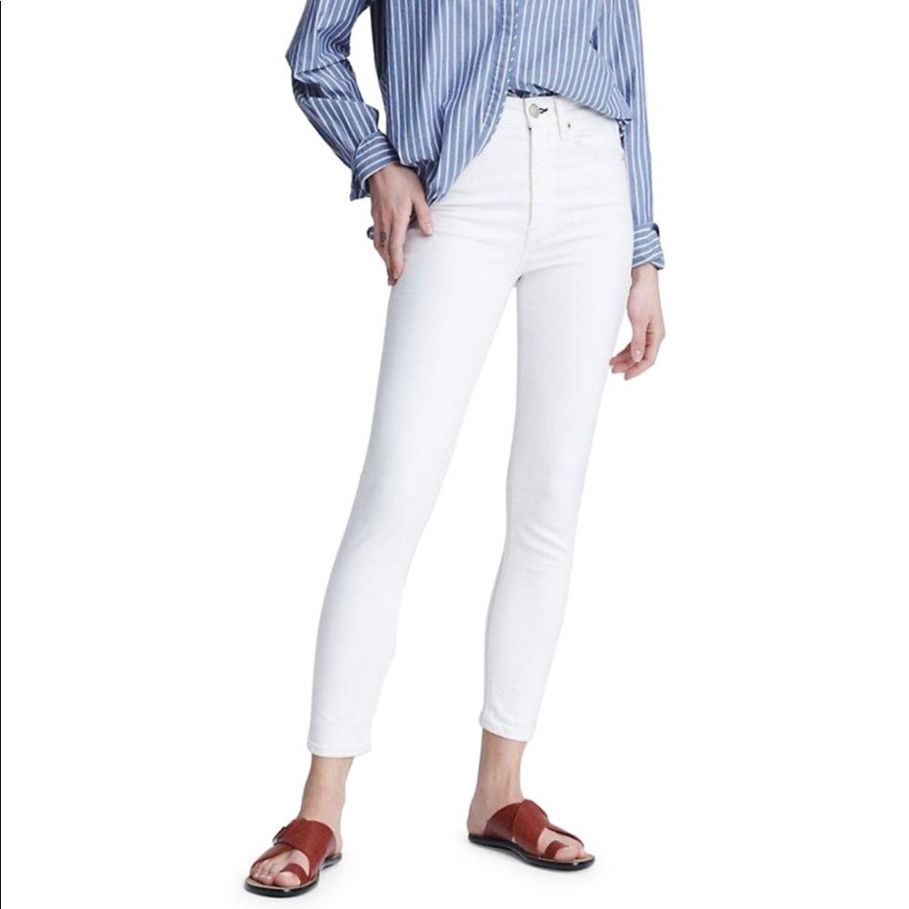 Rag & Bone High Rise Ankle Skinny